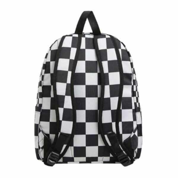 Schulrucksack Vans Old Skool Check Backpack VN000H4X3M41 Schwarz – Bild 3