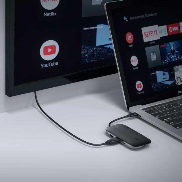 Hub USB Aukey CB-C71 Schwarz 100 W – Bild 3