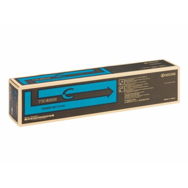Original Toner Kyocera TK-8305C Schwarz Türkis – Bild 2