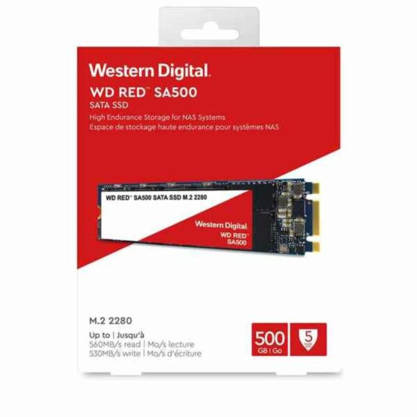 Festplatte Western Digital Red SA500 500 GB SSD – Bild 3