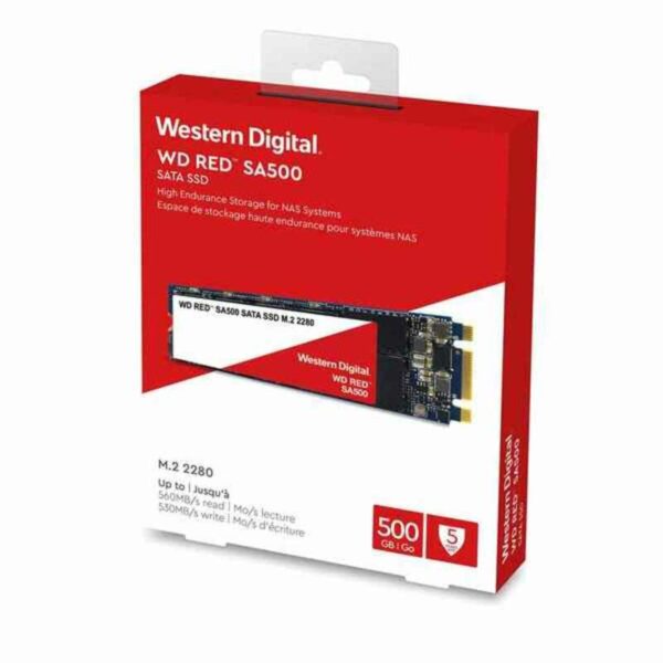 Festplatte Western Digital Red SA500 500 GB SSD – Bild 4