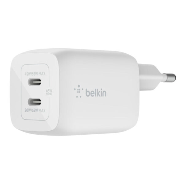 Wandladegerät Belkin WCH013vfWH Weiß 65 W (1 Stück) – Bild 2