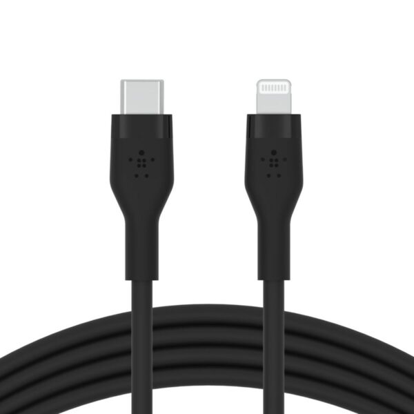 Lichtkabel Belkin BPB012BTGY Schwarz 3 m – Bild 3