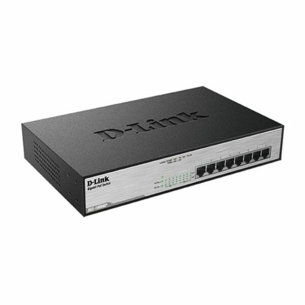 Schalter für das Büronetz D-Link DGS-1008MP 16 Gbps LAN – Bild 2