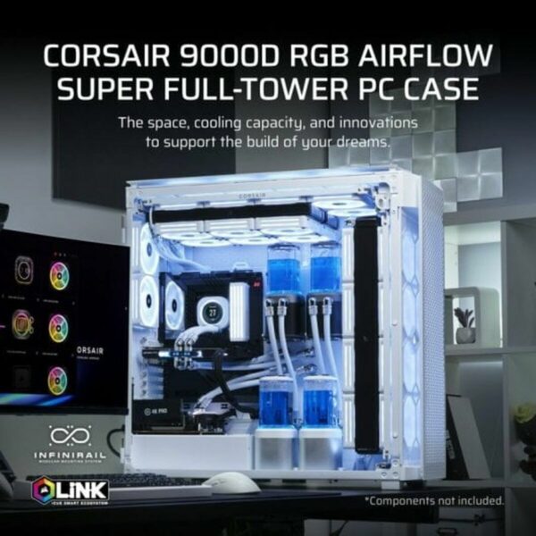 ATX Semi-Tower Gehäuse Corsair CC-9011274-WW Weiß – Bild 3