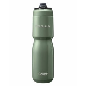 Wasserflasche Camelbak C2965/301065/UNI grün Schwarzweiß Edelstahl