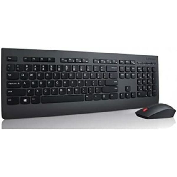 Tastatur mit Drahtloser Maus Lenovo 4X30H56823 Qwerty Spanisch – Bild 4
