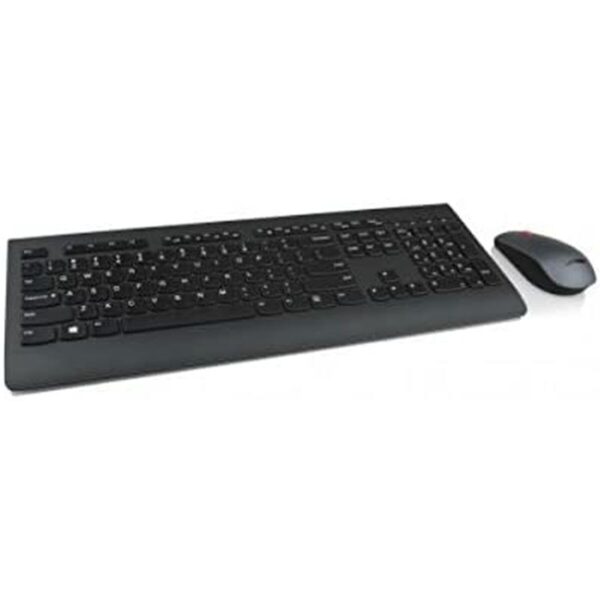 Tastatur mit Drahtloser Maus Lenovo 4X30H56823 Qwerty Spanisch – Bild 3