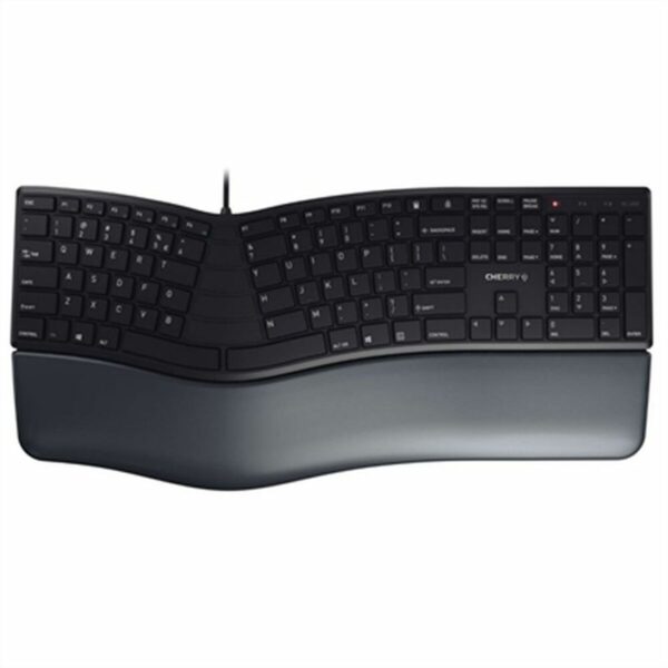 Tastatur Cherry KC 4500 ERGO Schwarz Qwerty Spanisch – Bild 2