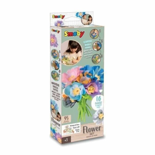 Deko-Blumen Smoby Bunt Für Kinder – Bild 2