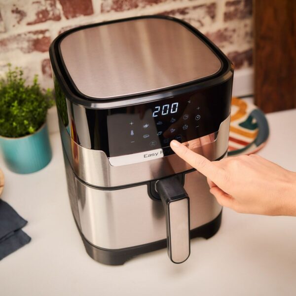 Heißluftfritteuse Tefal EY505D15 4,2 L Schwarz Grau Stahl – Bild 6