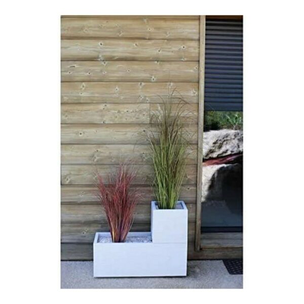 Blumentopf EDA Weiß Kunststoff 5 cm – Bild 6