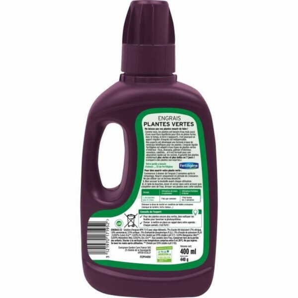 Pflanzendünger Fertiligène NPK 7-3-5 grün 500 ml – Bild 2