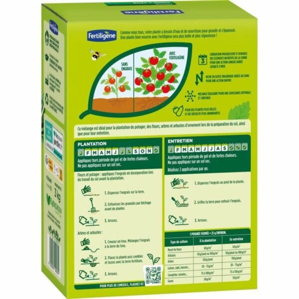 Organischer Dünger Fertiligène 3 Kg – Bild 2
