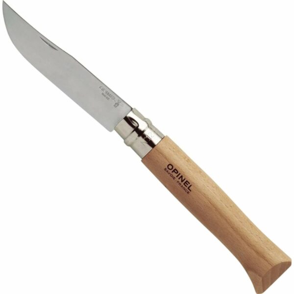 Messer Opinel Nº9 9 cm Edelstahl Buchenholz – Bild 6