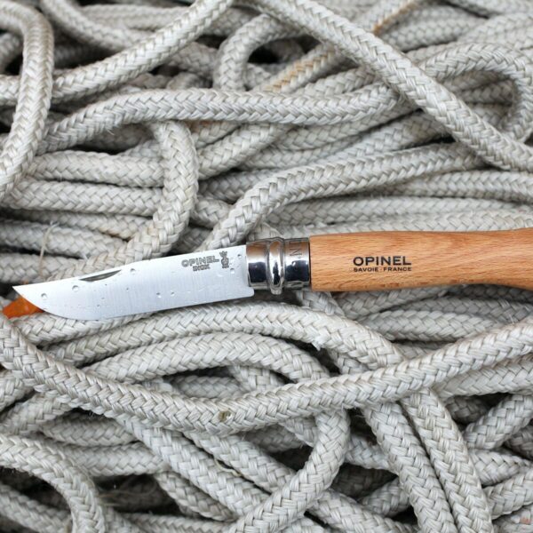 Messer Opinel Nº9 9 cm Edelstahl Buchenholz – Bild 2