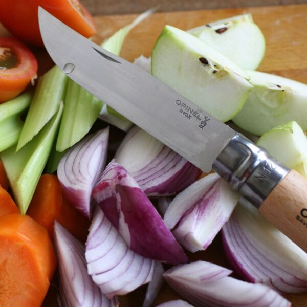 Messer Opinel Nº9 9 cm Edelstahl Buchenholz – Bild 5