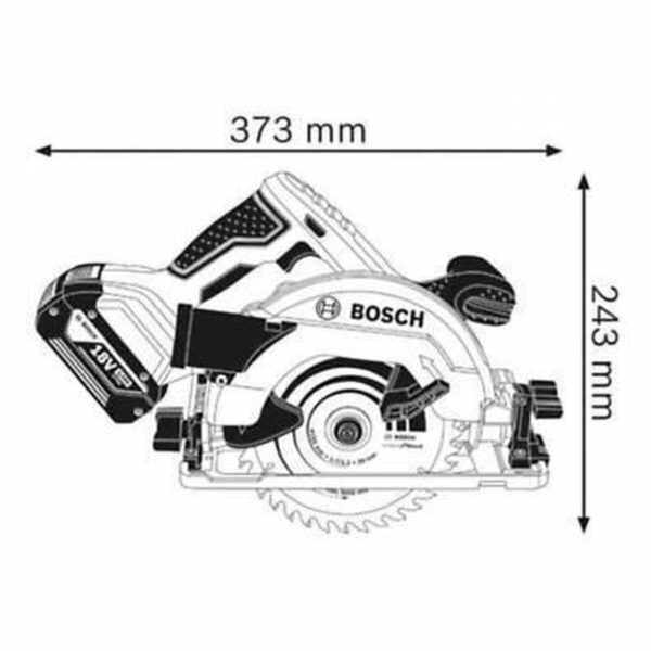 Kreissäge BOSCH GKS 18V-57 G – Bild 3