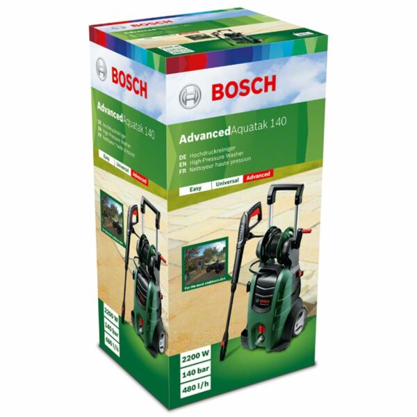 Hydroreiniger BOSCH Advancedaquatak 140 2100 W 140 bar 450 L/H – Bild 3
