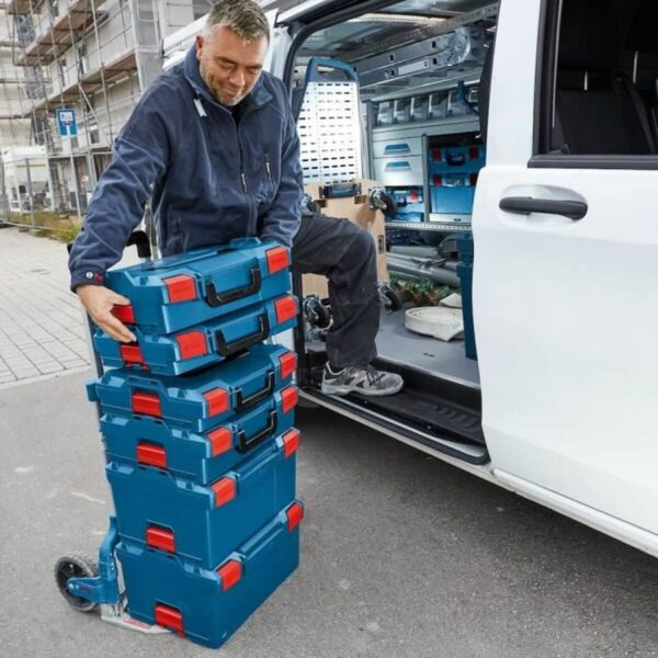 Werkzeugkoffer BOSCH L-BOXX 136 Professional Blau Modular Stapelbar ABS – Bild 3