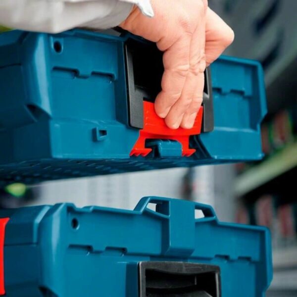 Werkzeugkoffer BOSCH L-BOXX 136 Professional Blau Modular Stapelbar ABS – Bild 4