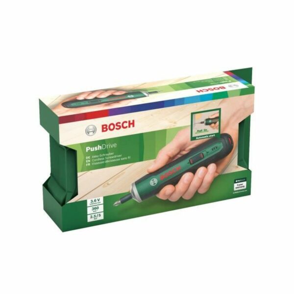 Schraubendreher BOSCH PushDrive 3,6 V – Bild 2