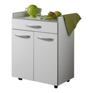 Küchenwagen Ekipa Harmony Weiß 60 x 44,5 x 81 cm