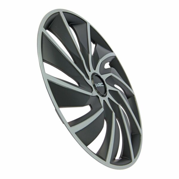 Radkappe WRC 7598 Grau Schwarz/Grau 15" 4 Stücke – Bild 3