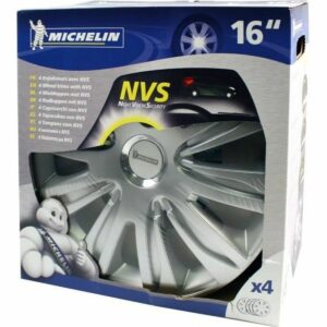 Radkappe Michelin Grau Silberfarben 16″ 4 Stücke