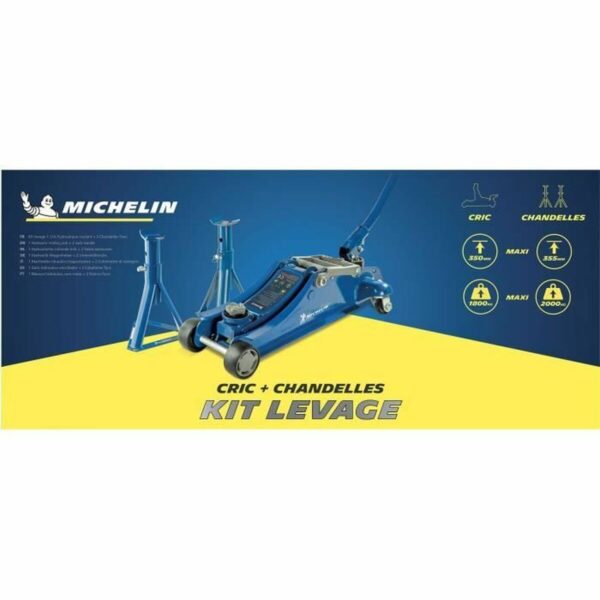 Hebebock Michelin 1800 Kg Blau Hydraulisch – Bild 4