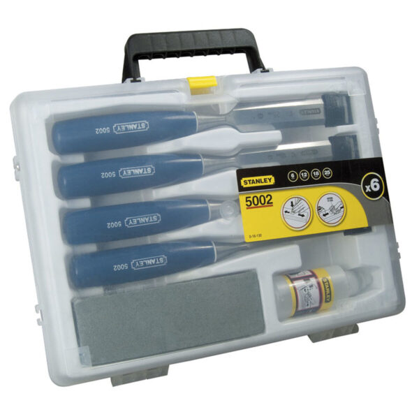 Meißel-Set Stanley 5002 Holz 6, 12, 18, 25 mm 4 Stücke – Bild 2