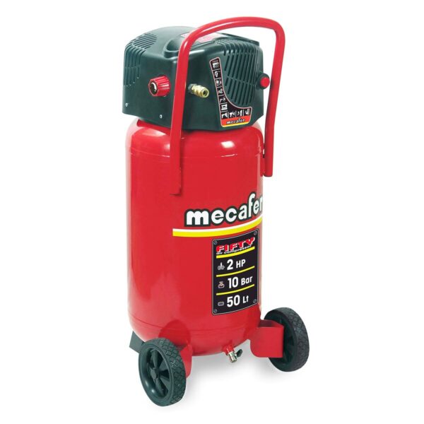 Luftkompressor MECAFER FIFTY Vertikal 1500 W 10 bar 50 L – Bild 2