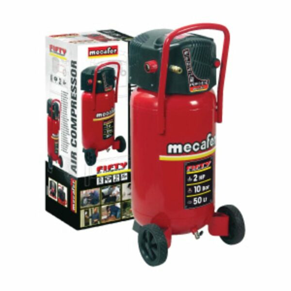 Luftkompressor MECAFER FIFTY Vertikal 1500 W 10 bar 50 L – Bild 3