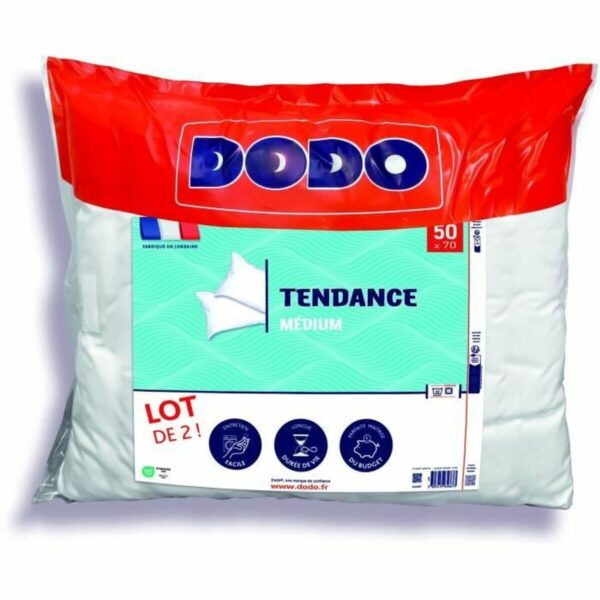 Kissen DODO Tendance Weiß 50 x 70 cm 2 Stück – Bild 4