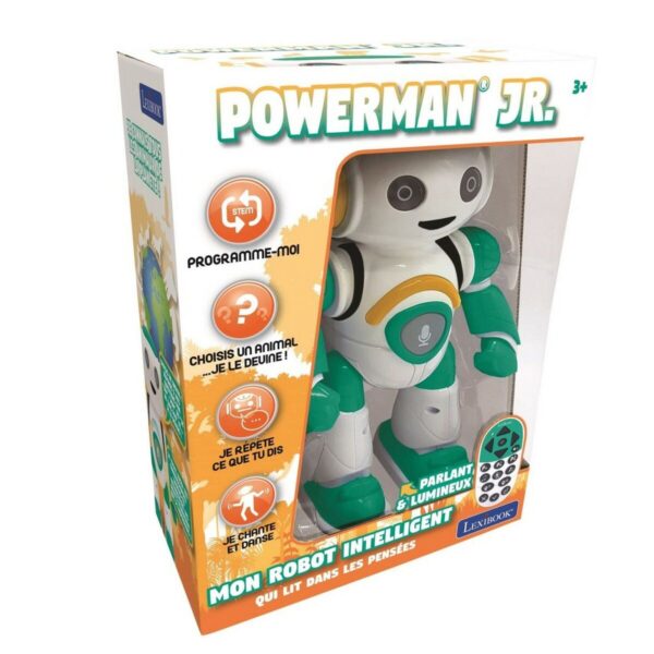 Bildungsroboter Lexibook Powerman Junior Weiß grün FR – Bild 2