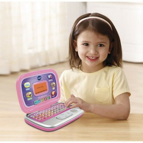 Laptop Vtech Ordi Genius Kid Pädagogisches Spielzeug Rosa Interaktiv Französisch (FR) – Bild 2