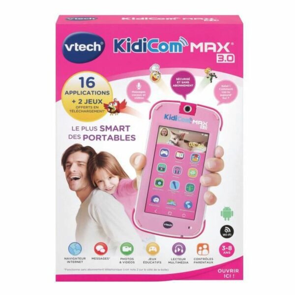 Interaktives Tablett für Kinder Vtech Kidicom Max 3.0 (FR) – Bild 2