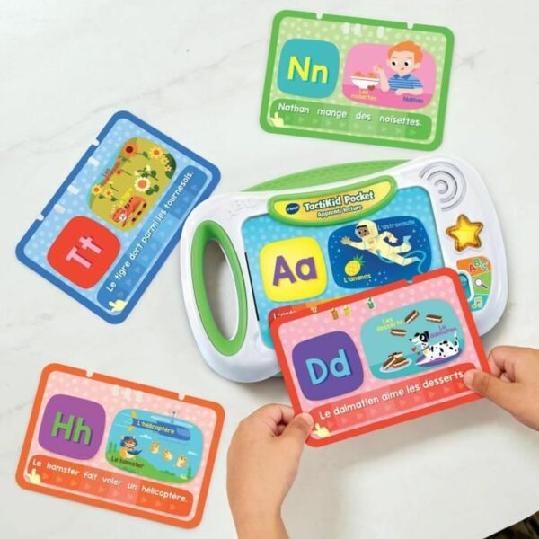 Interaktives Tablett für Kinder Vtech Tactikid Pocket Apprenti Lecture (FR) – Bild 5
