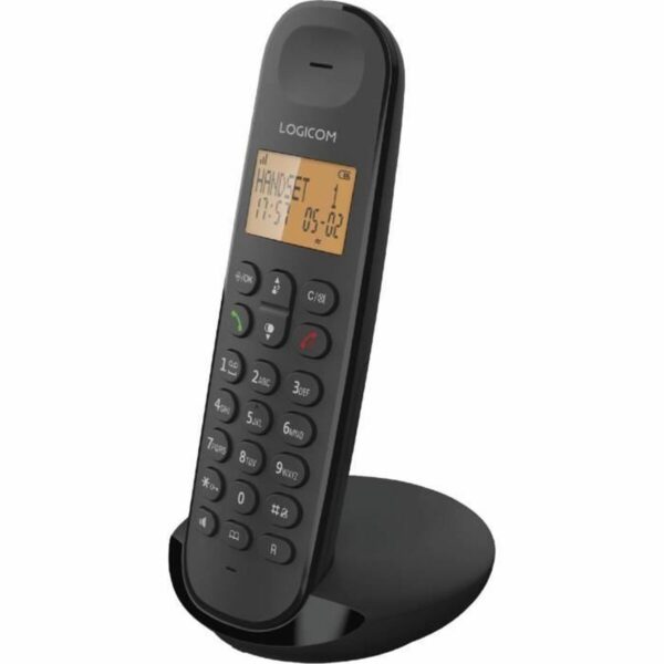 Festnetztelefon Logicom DECT ILOA 155T SOLO Schwarz – Bild 2