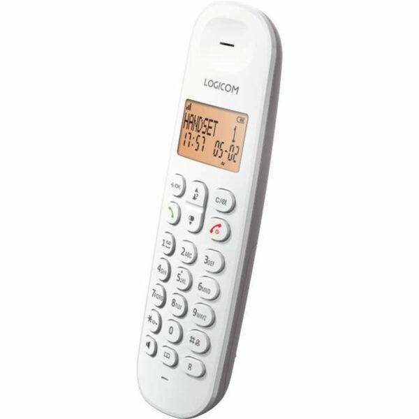 Kabelloses Telefon Logicom ILOA 155T SOLO Braun Grau Taupe – Bild 3