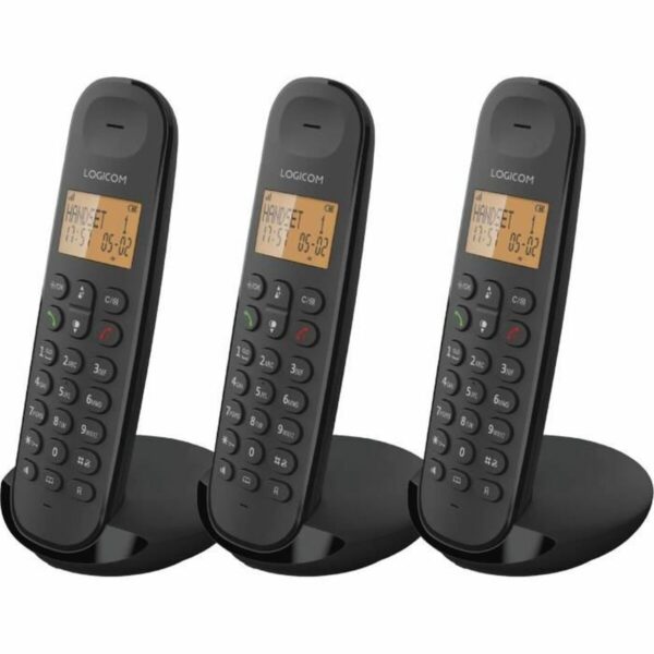 Kabelloses Telefon Logicom ILOA 350 TRIO Schwarz – Bild 2
