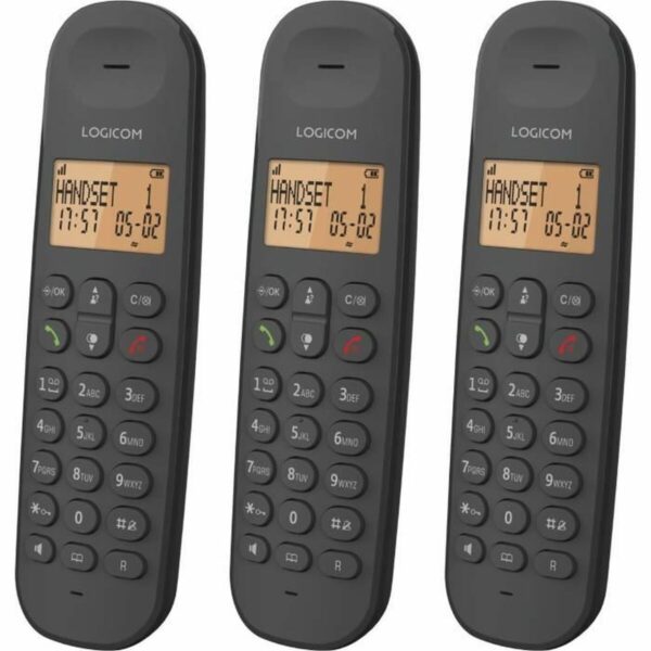 Kabelloses Telefon Logicom ILOA 350 TRIO Schwarz – Bild 4