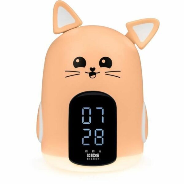 Wecker Bigben Lachsfarben Katze – Bild 2