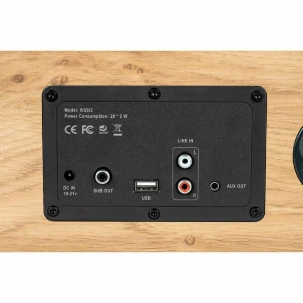 Tragbare Lautsprecher Thomson WS502 Schwarz Beige 100 W – Bild 6