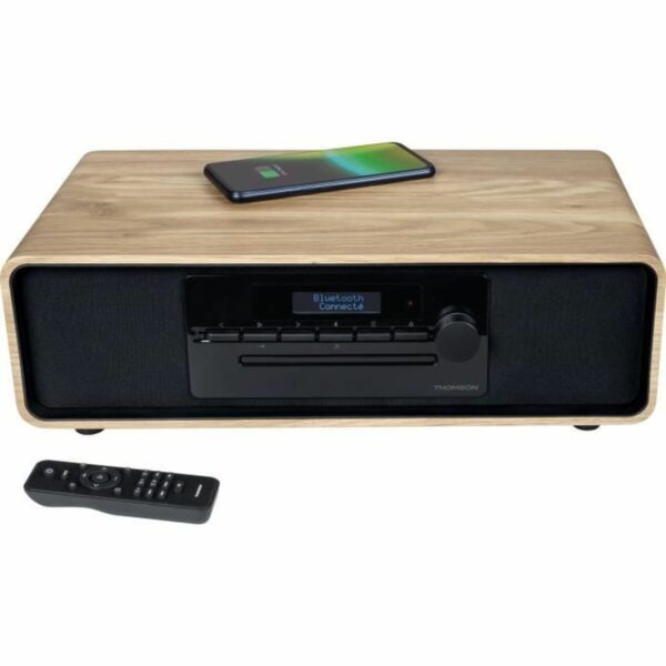 Micro-Hi-Fi-System Thomson WOOD