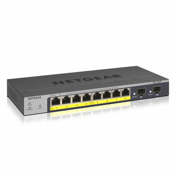 Switch Netgear GS110TP-300EUS Schwarz – Bild 2