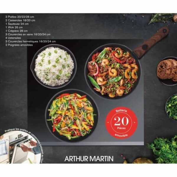 Topfset Arthur Martin 20 Stücke – Bild 3