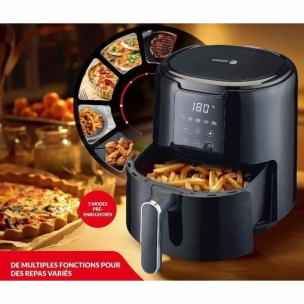 Heißluftfritteuse Fagor 1300 W 4,2 L – Bild 4