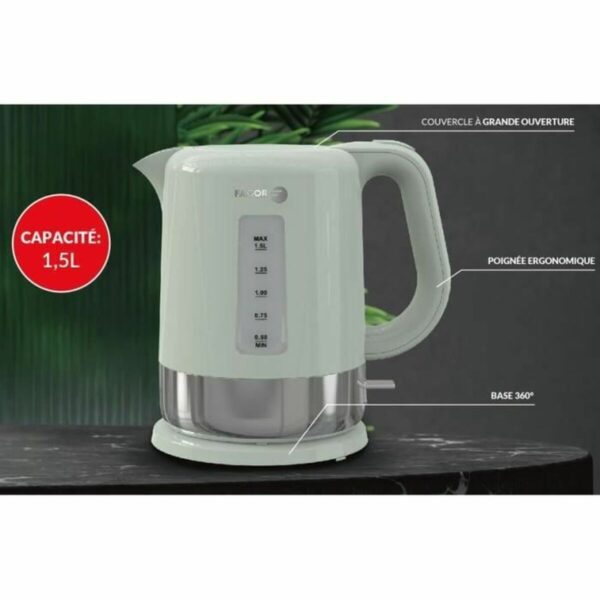Wasserkocher Fagor 1850-2200 W 1,5 L – Bild 3
