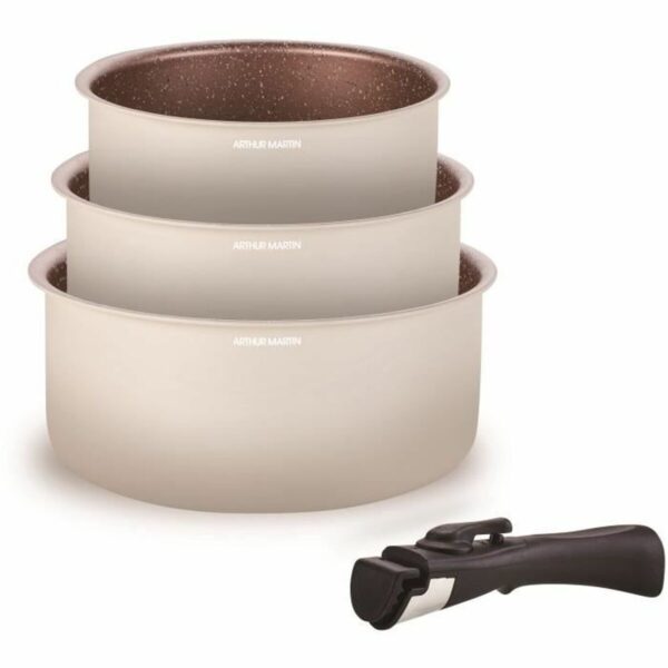 Topfset Arthur Martin AM2655 Beige – Bild 2